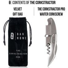 BAR N0NE The Corkstractor Pro | Wine Corkscrew & Bottle Opener