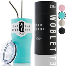 BAR N0NE Woblet | 20 oz Stainless Steel Travel Tumbler, Vacuum Insulated, Double Copper-Lined